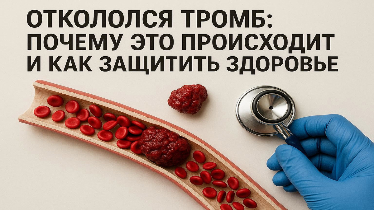 Оторвался тромб: невидимая угроза. Как предотвратить катастрофу