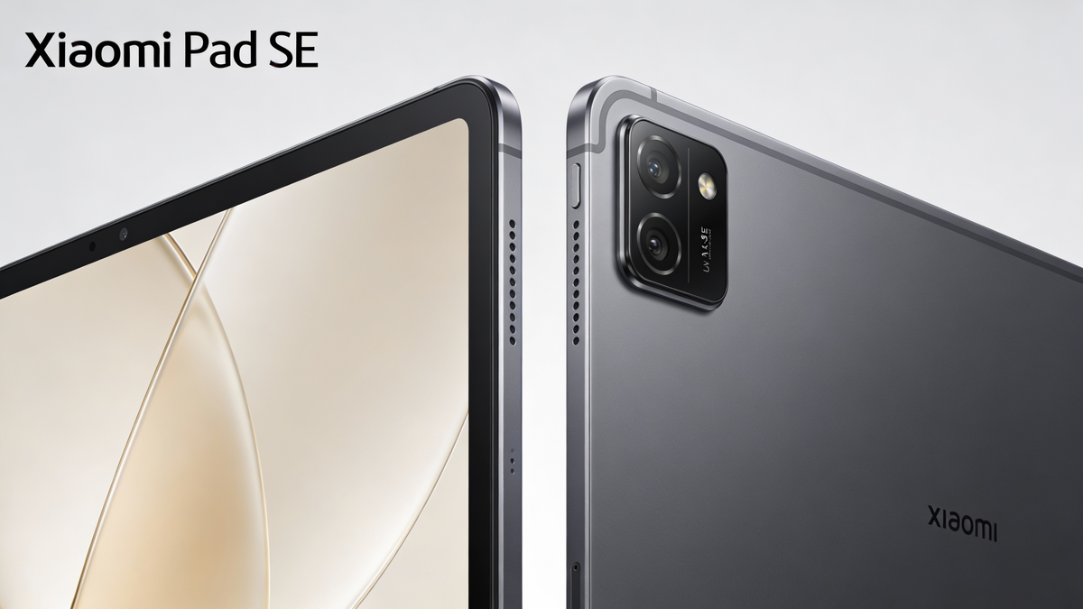 Дизайн корпус экран Redmi Pad SE 11 дюймов серый