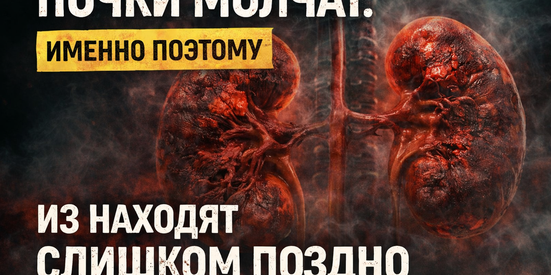 Почки молчат. И именно поэтому их болезни находят слишком поздно.