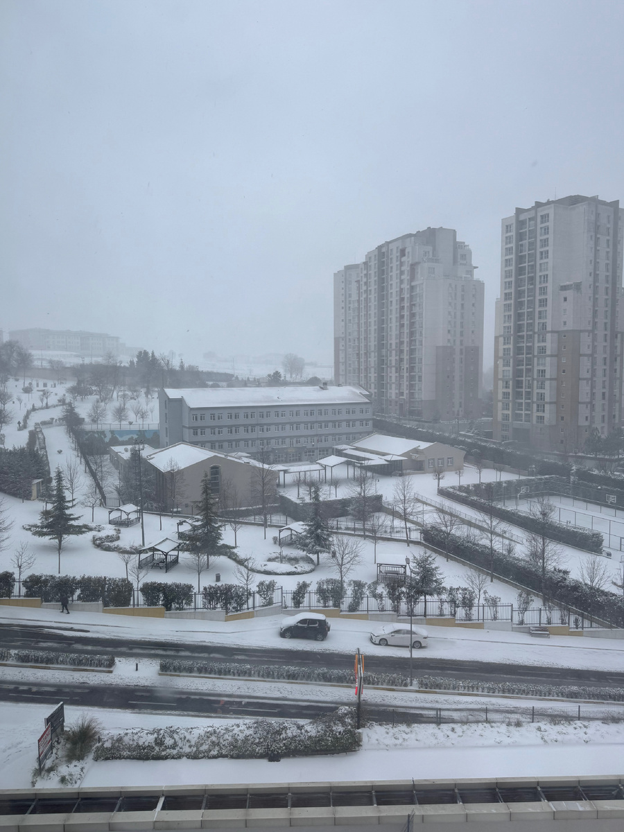 Вот так нас присыпало 