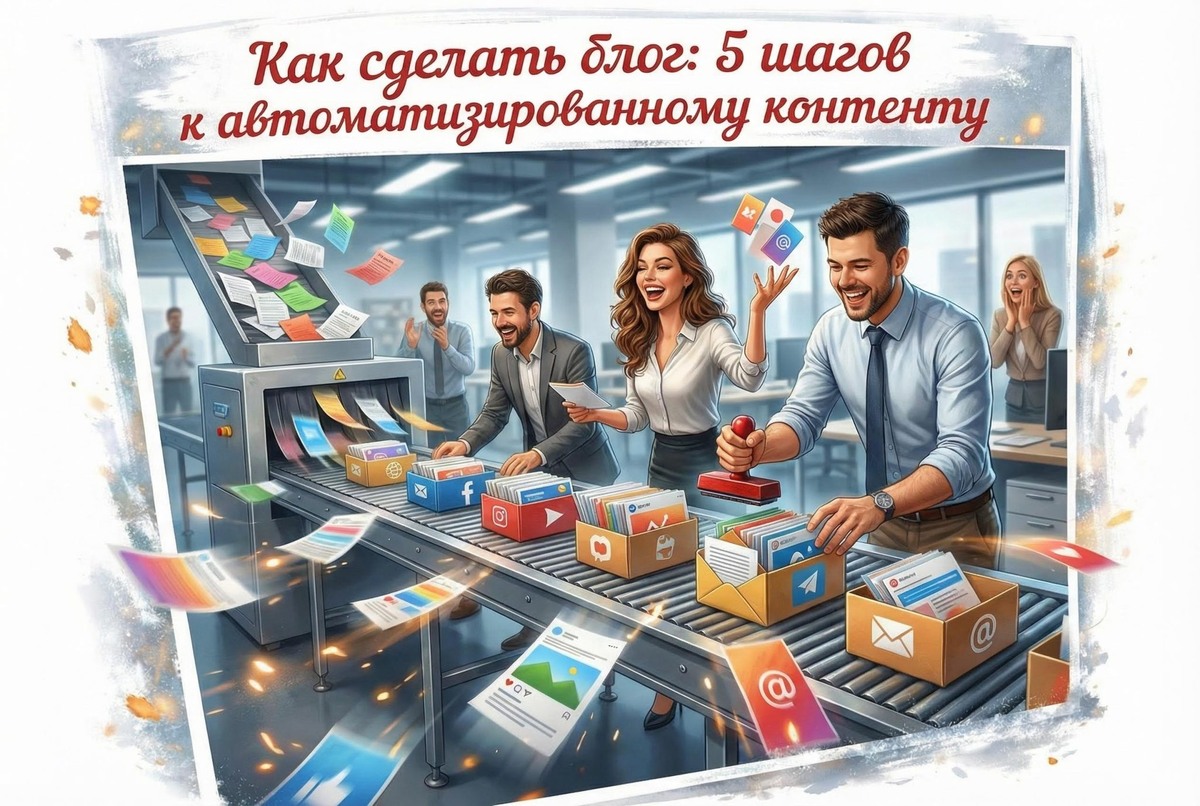    5 шагов к автоматизированному контенту для блога Евгений Прокушев