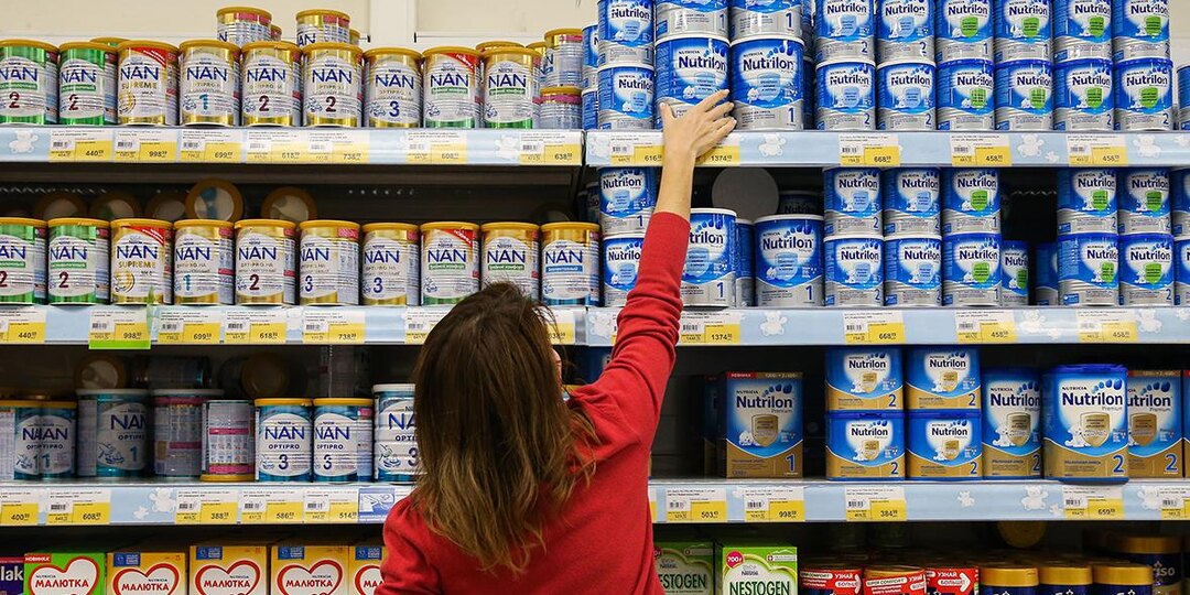 Часть смесей Nestle запретили ввозить в Россию