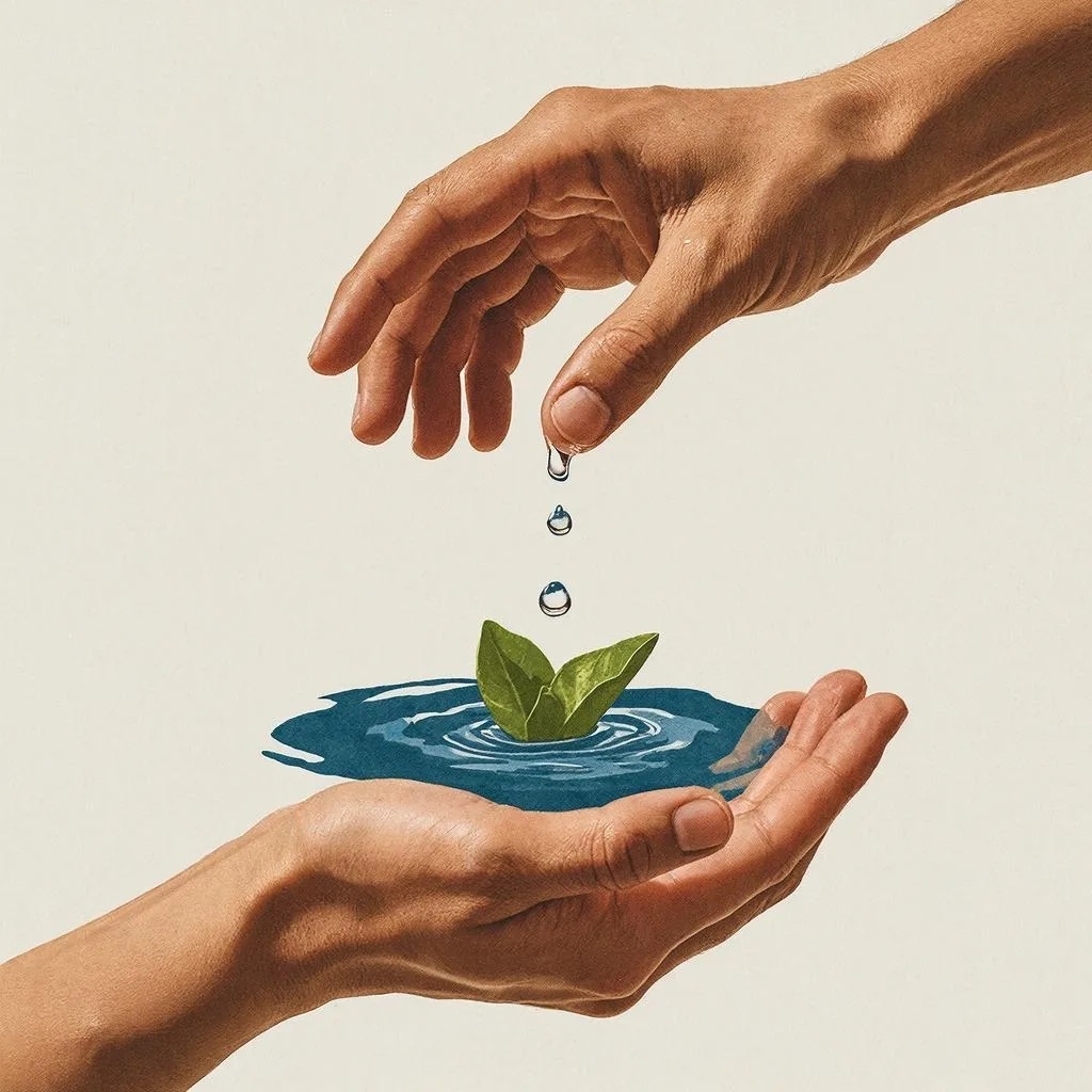 Ты не обязан быть жилеткой. Ты можешь быть берегом.