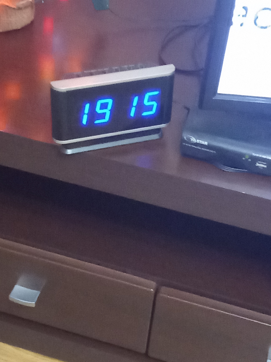 Мои электронные часы.