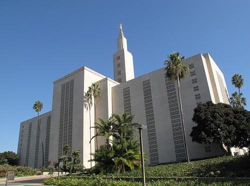 Храм мормонов в Лос-Анджелесе