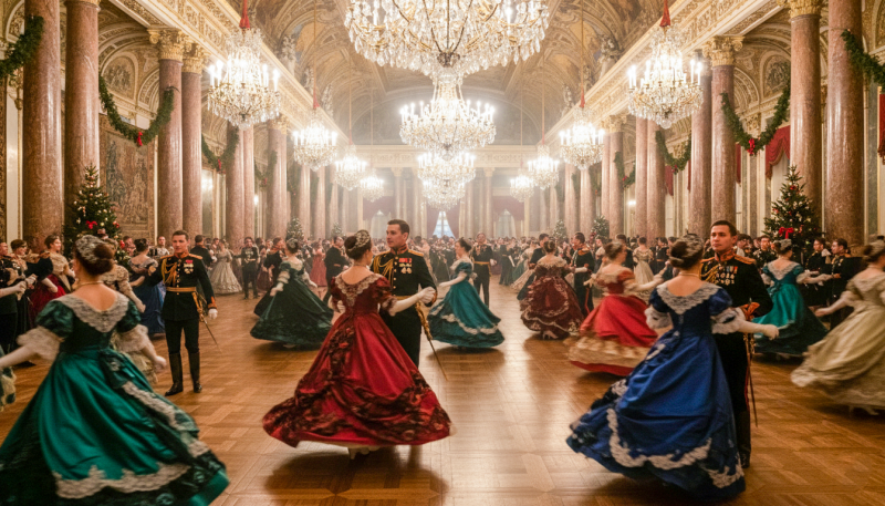    Прекрасное торжество. Великолепные балы... Коллаж Царьграда