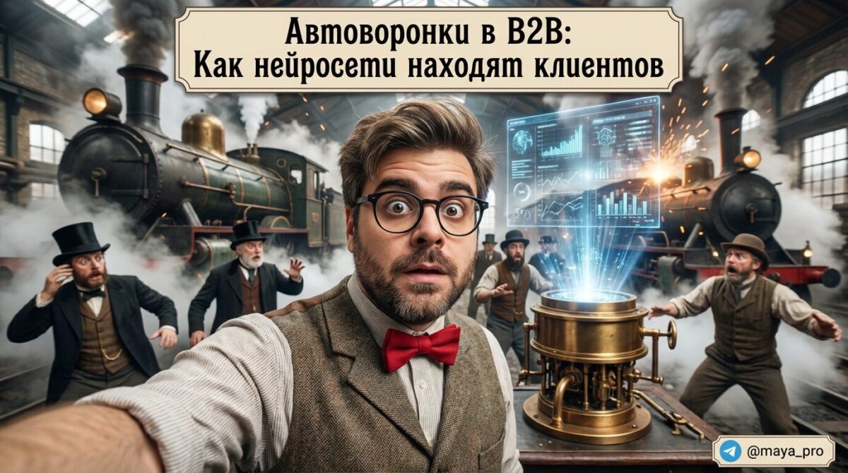    Использование автоворонок и нейросетей в B2B маркетинге для поиска клиентов Артур Хорошев