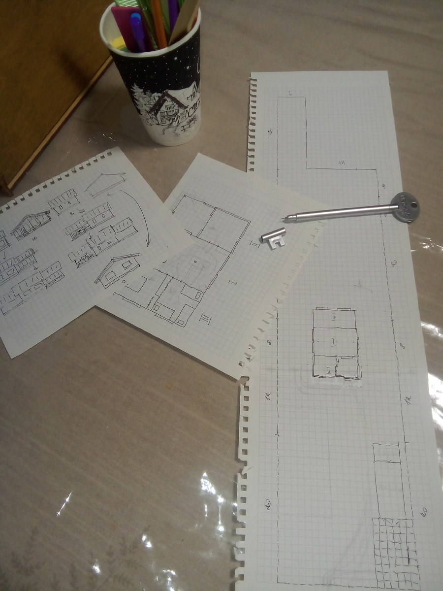 Фото автора сегодня в обед. Планы, планы, планы...