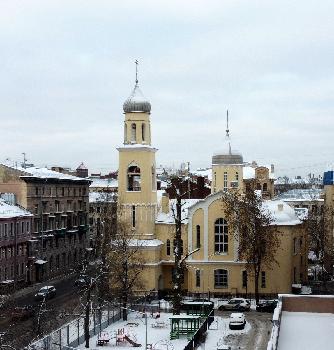 Церковь Анны Кашинской на Выборгской стороне, построенная Аплаксиным в 1907 – 09 годах