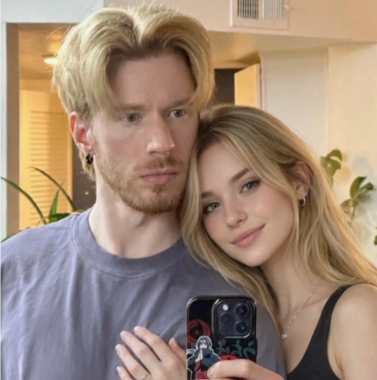 "Девушка" Никиты Преснякова, сгенерированная ИИ. Фото: соцсети