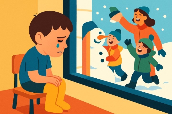 Все ушли гулять, а меня закрыли. Воспитатель наказала ребёнка одиночеством. Имеет ли право детский сад отменять режим ради наказания?