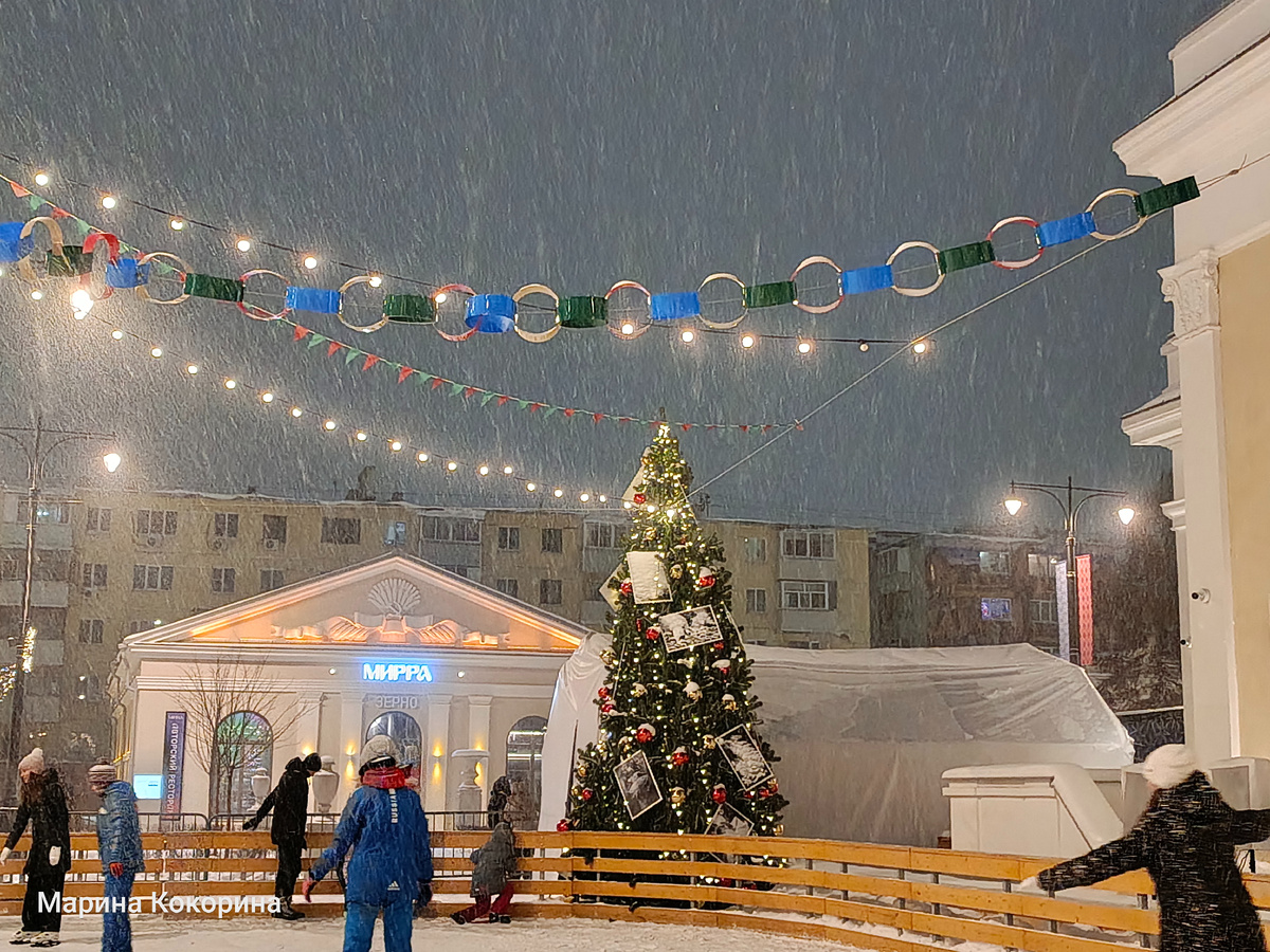 Каток на Рязанской ВДНХ