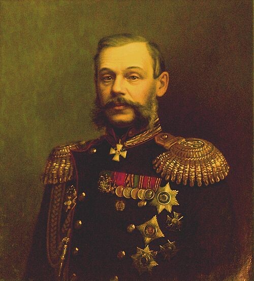 Граф (с 30 августа 1878) Дми́трий Алексе́евич Милю́тин (28 июня [10 июля] 1816, Москва — 25 января [7 февраля] 1912, Симеиз, Таврическая губерния) — военный и государственный деятель Российской империи, сподвижник императора Александра II, военный историк и теоретик. Военный министр (1861–1881), в этом качестве — основной разработчик и проводник военной реформы 1860-х годов; последний из русских подданных, носивший чин генерал-фельдмаршала.
