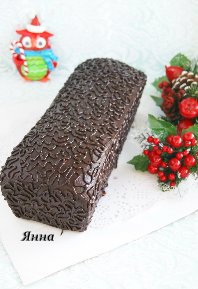 Фото автора. Piernik z powidlami – Рождественский польский пирог-пряник