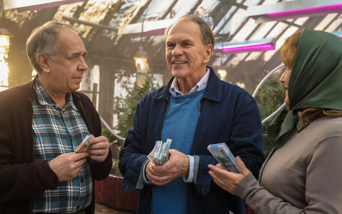    Кадр из фильма «Старые шишки»