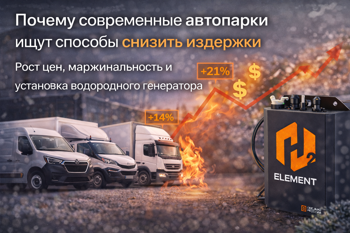 Почему современные автопарки ищут способы снизить издержки: взгляд изнутри отрасли