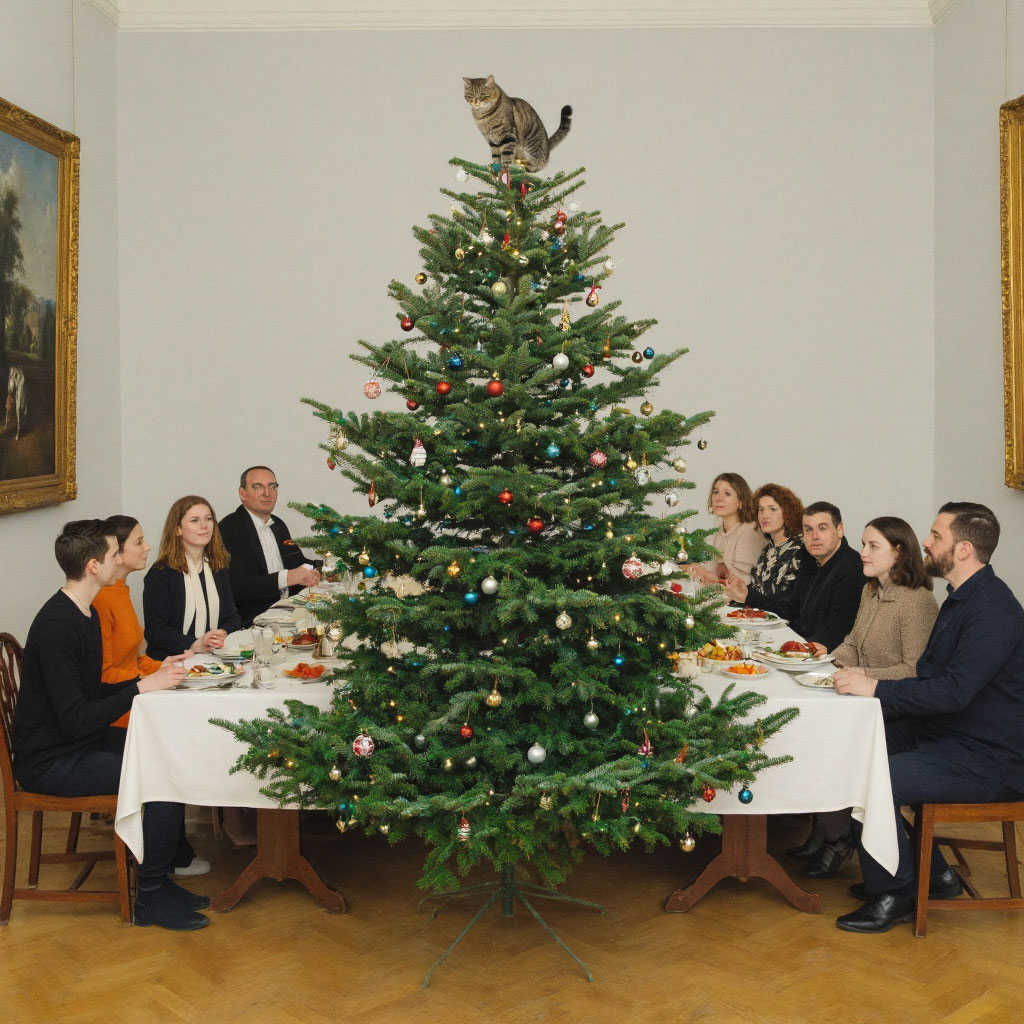 Но обстановка на первом рисунке мне нравится больше) Но она никак не захотела сделать что-то общее)