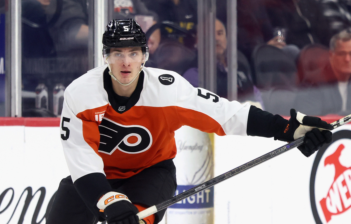    Защитник "Коламбуса" Егор Замула  Bruce Bennett/Getty Images