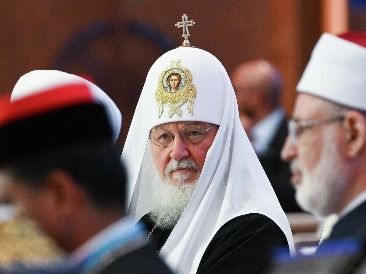    Патриарх Московский и всея Руси Кирилл на VIII Съезде лидеров мировых и традиционных религий в Астане | © РИА Новости / Кристина Кормилицына