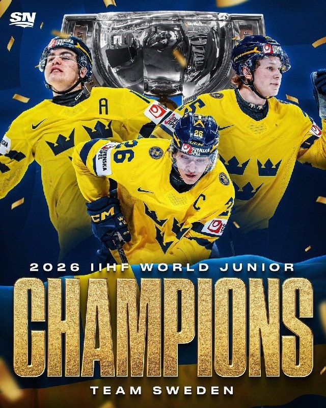 Сборная Швеции - чемпион!