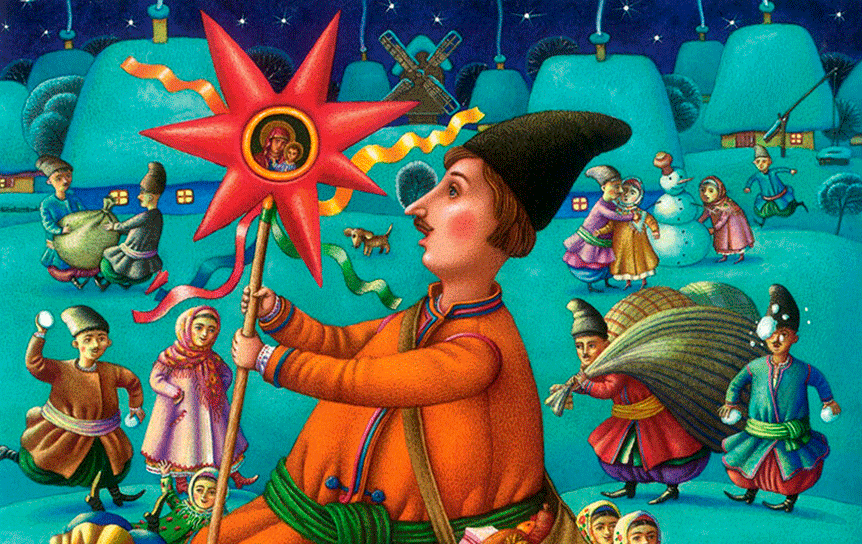 Художник Кость Лавро «Ночь перед Рождеством' / Соц.сети