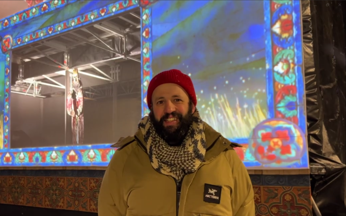 Скриншот видеозаписи в Telegram-канале Театрально-концертной дирекции Псковской области