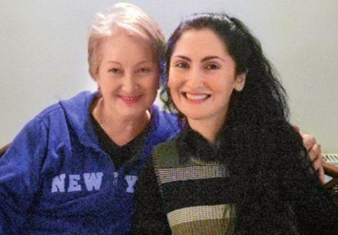 Додо Чоговадзе с дочерью