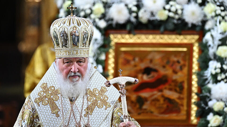     Патриарх Кирилл поздравил верующих с Рождеством Христовым РИА Новости/Сергей Бобылев