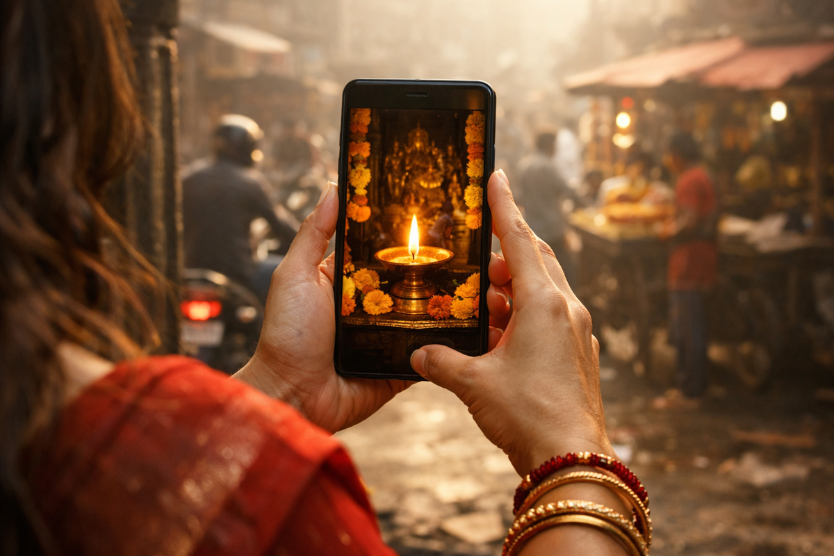 Современность не вытесняет священное. Она просто встаёт рядом