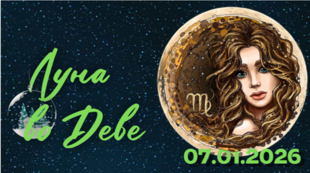 Луна в деве