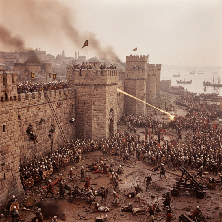 Взятие Константинополя персами в 626 году