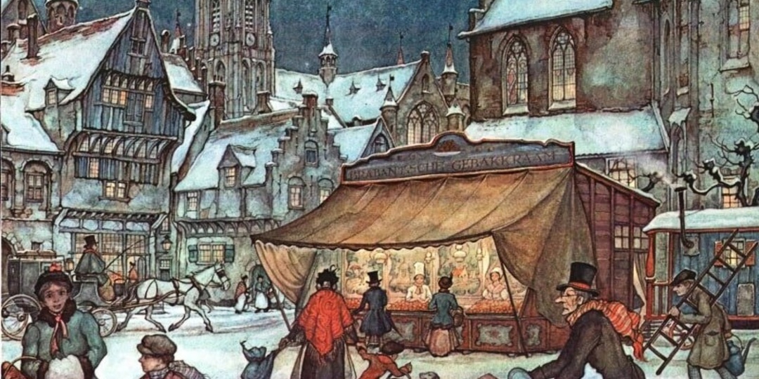 Сказочный мир старой Голландии в иллюстрациях Антона Пика