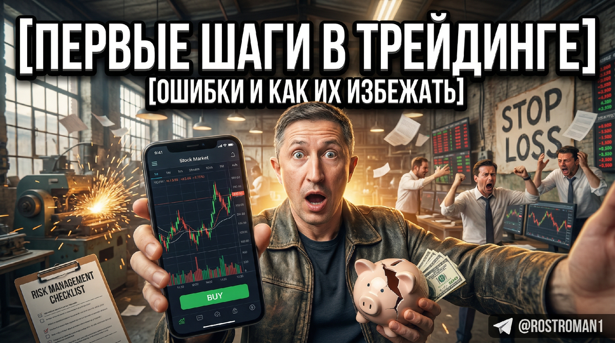 Первые шаги в трейдинге: ошибки и как их избежать
