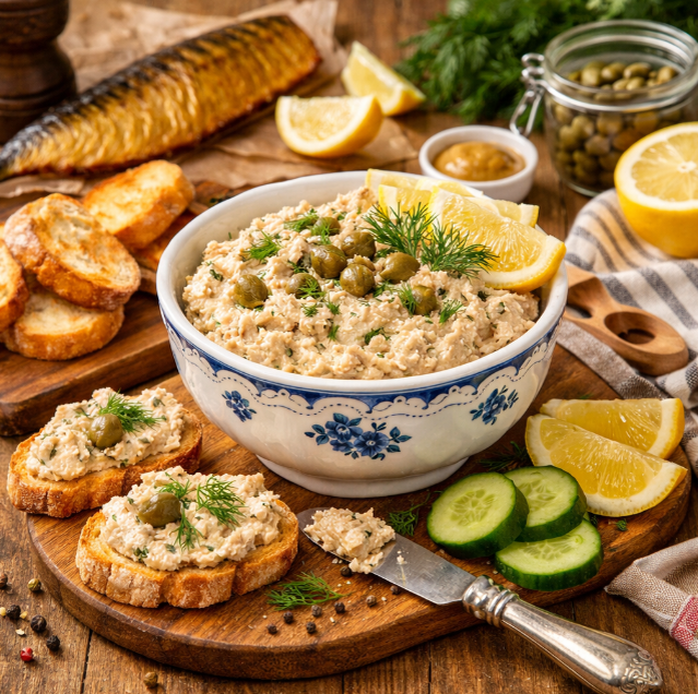 Паштет из копчёной скумбрии рецепты от Дарики