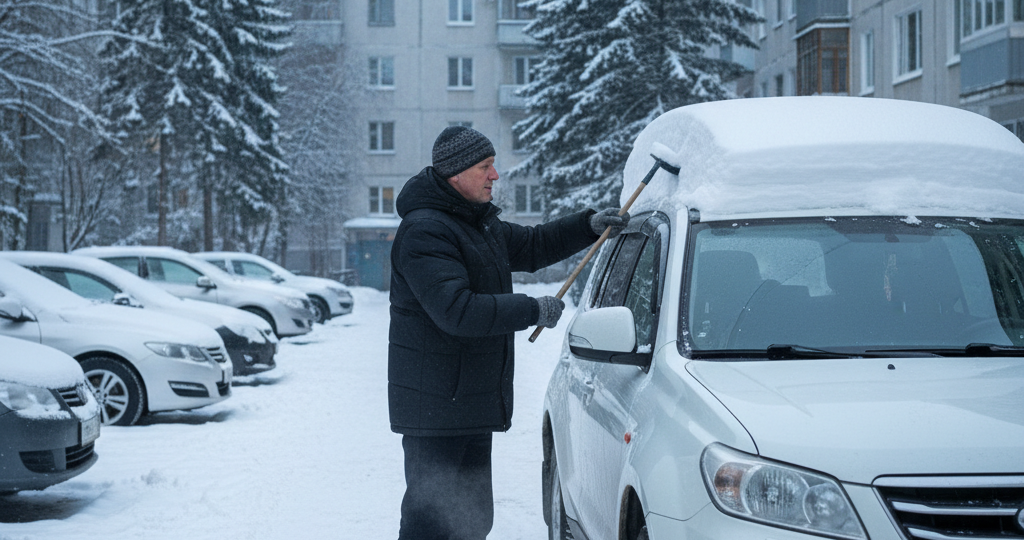 «Сугроб на крыше — не твое личное дело»: объясняю, почему «само сдует» — это худшая стратегия зимнего водителя