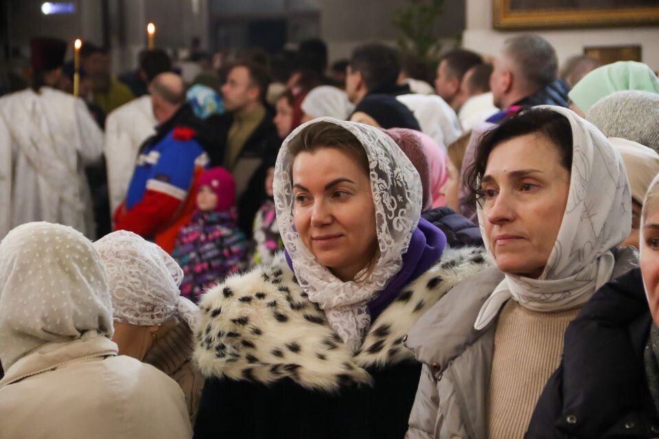    Рождественская служба в Барнауле. Источник: Виталий Барабаш