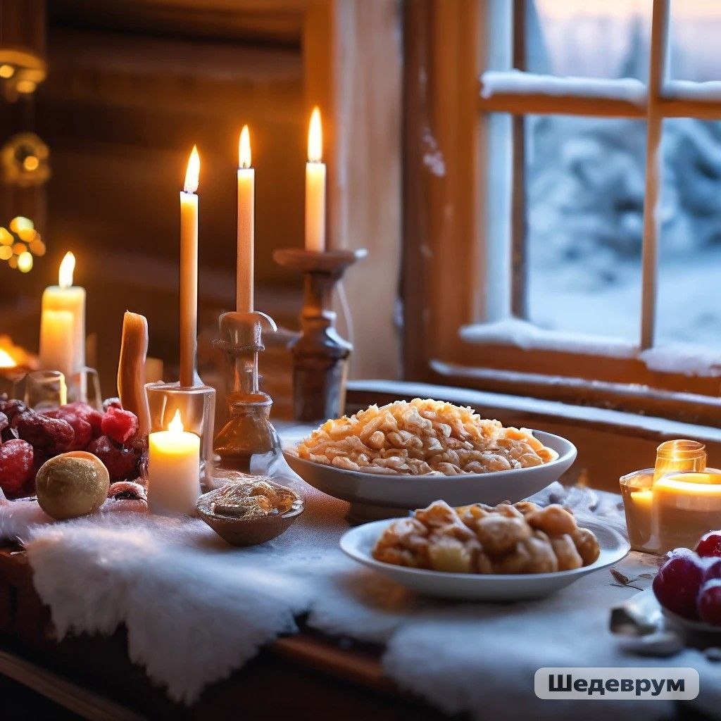 Кутья на праздничном столе 