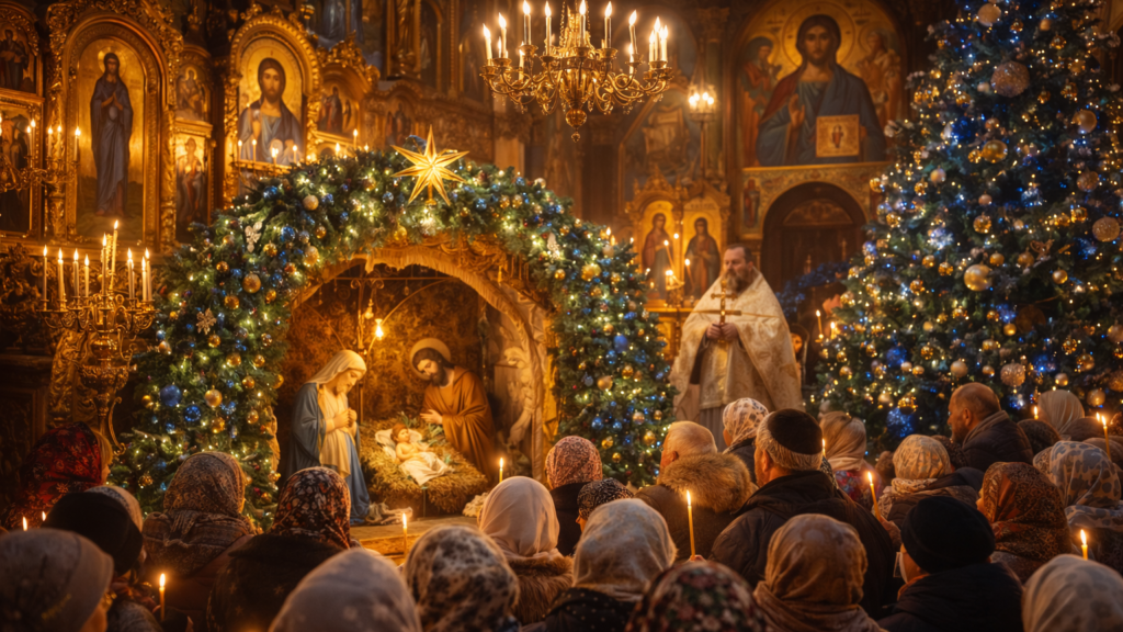    Рождество это праздник веры и духа. Все самые лучшие чувства оживают в этот день в сердцах людей. Фото: ChatGPT.