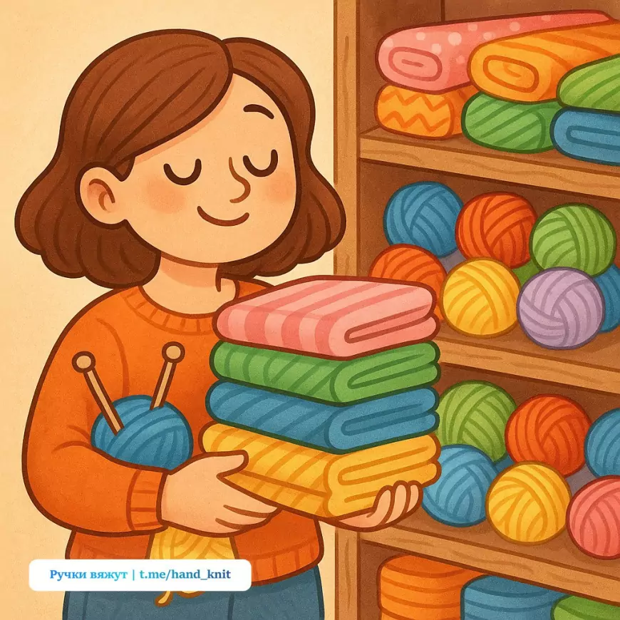 Из чата "Ручки вяжут". Почему-то никто не называет склад тканей и пряжи 'инвестициями'. А ведь это именно они!