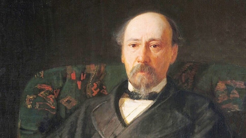 Н. Ге. Портрет Н. А. Некрасова, 1872 год