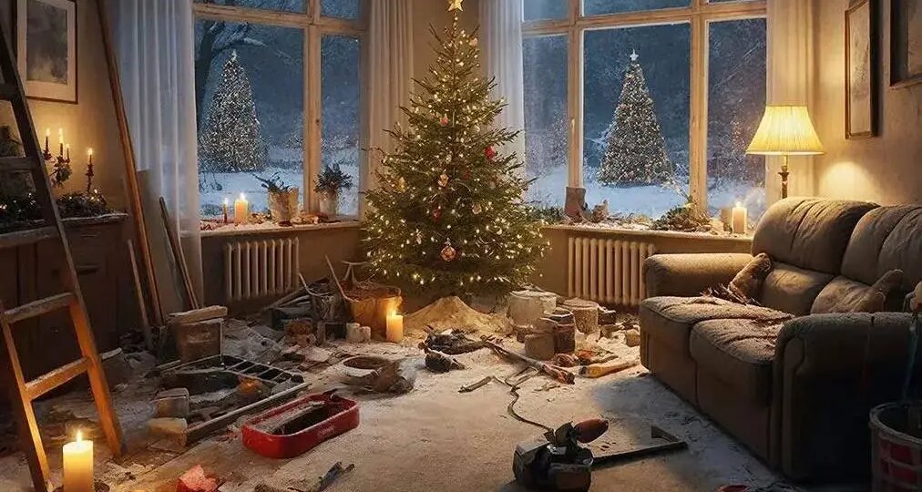 Почему от Рождества до Крещения нельзя начинать ремонты и перестановки