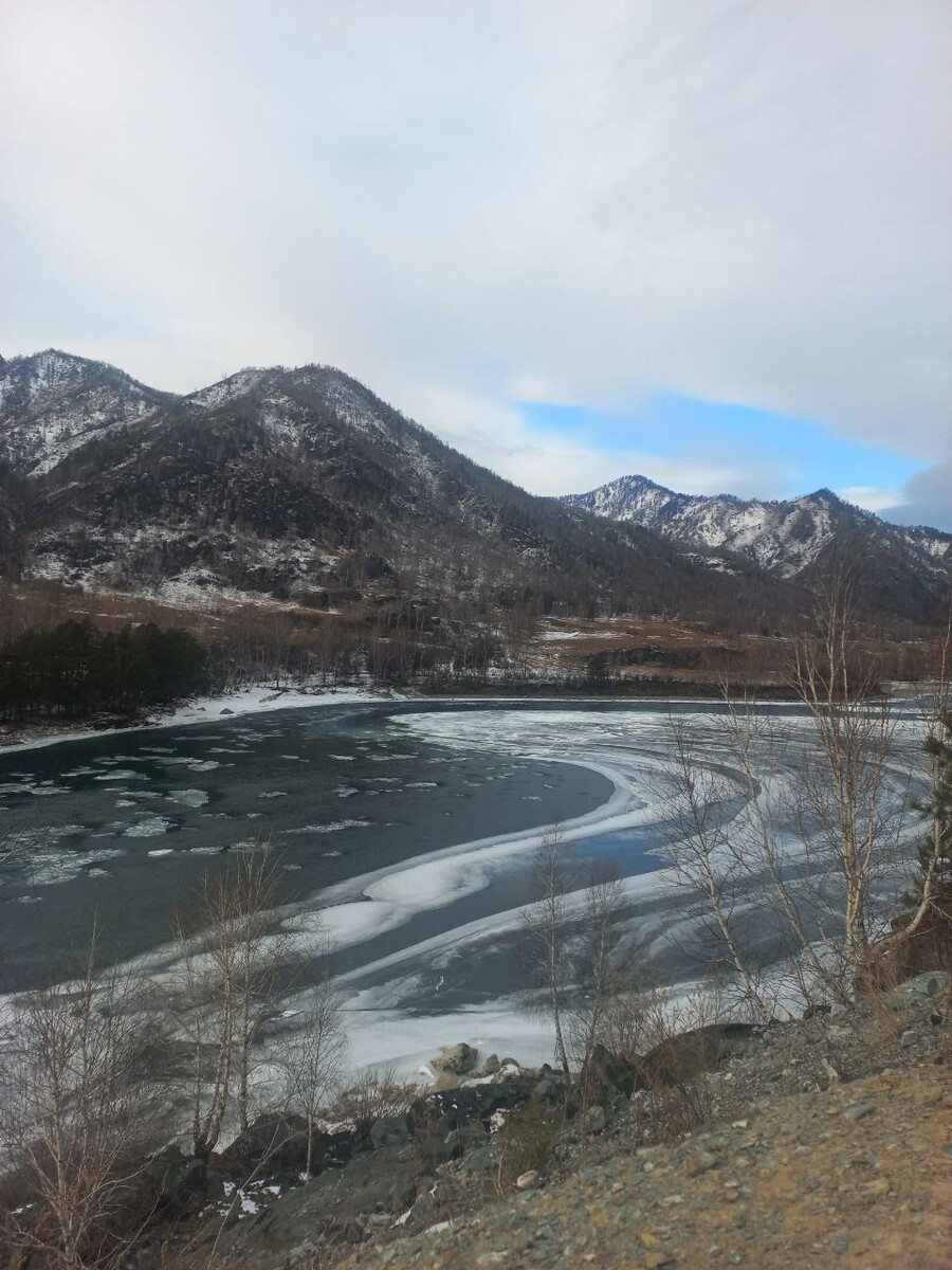    Дорога к Ороктойскому мосту. Источник: "Толк"