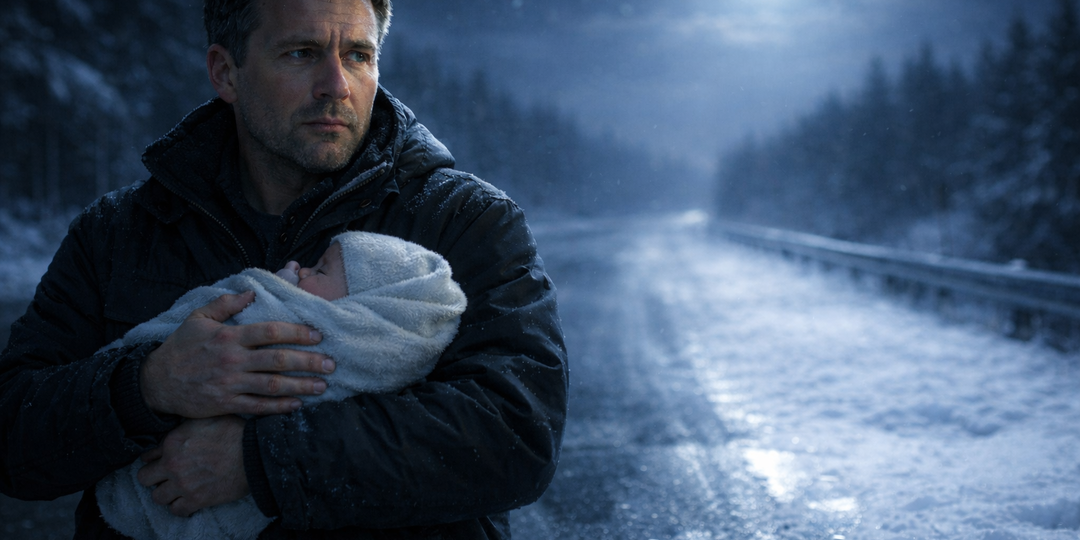 Семь лет он отсидел за чужую ошибку. Выйдя на свободу в лютый мороз, бывший главврач нашёл у дороги женщину с младенцем. А адрес из пелёнки