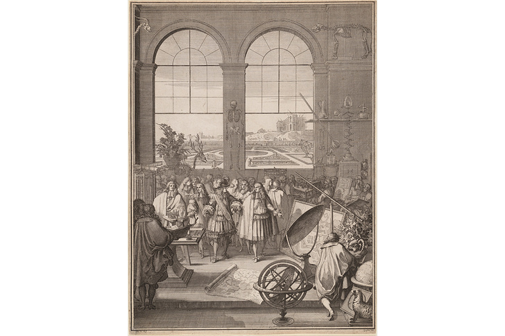    Людовик XIV посещает Королевскую академию наук, 1671   
Sepia Times/Universal Images Group via Getty Images