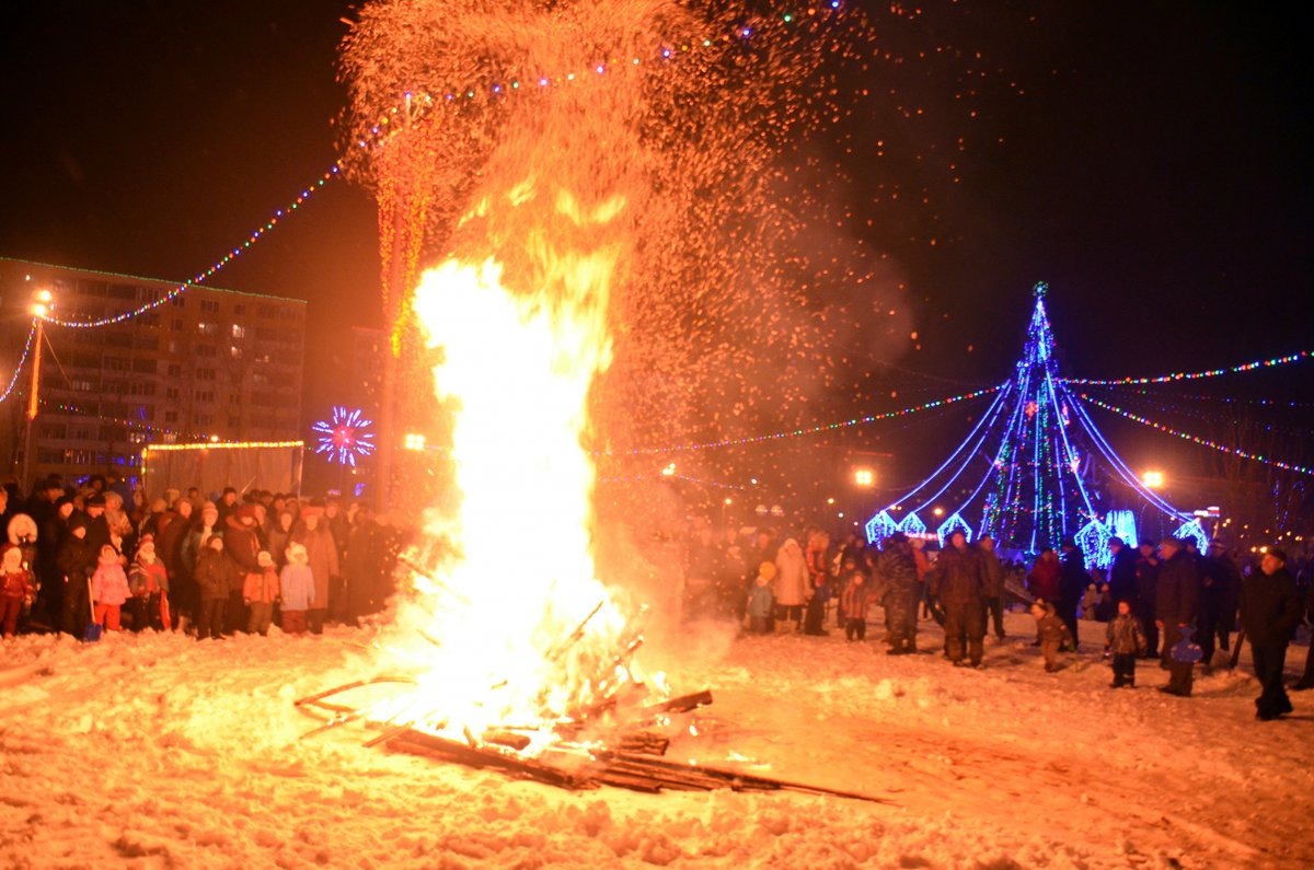 Рождественские костры