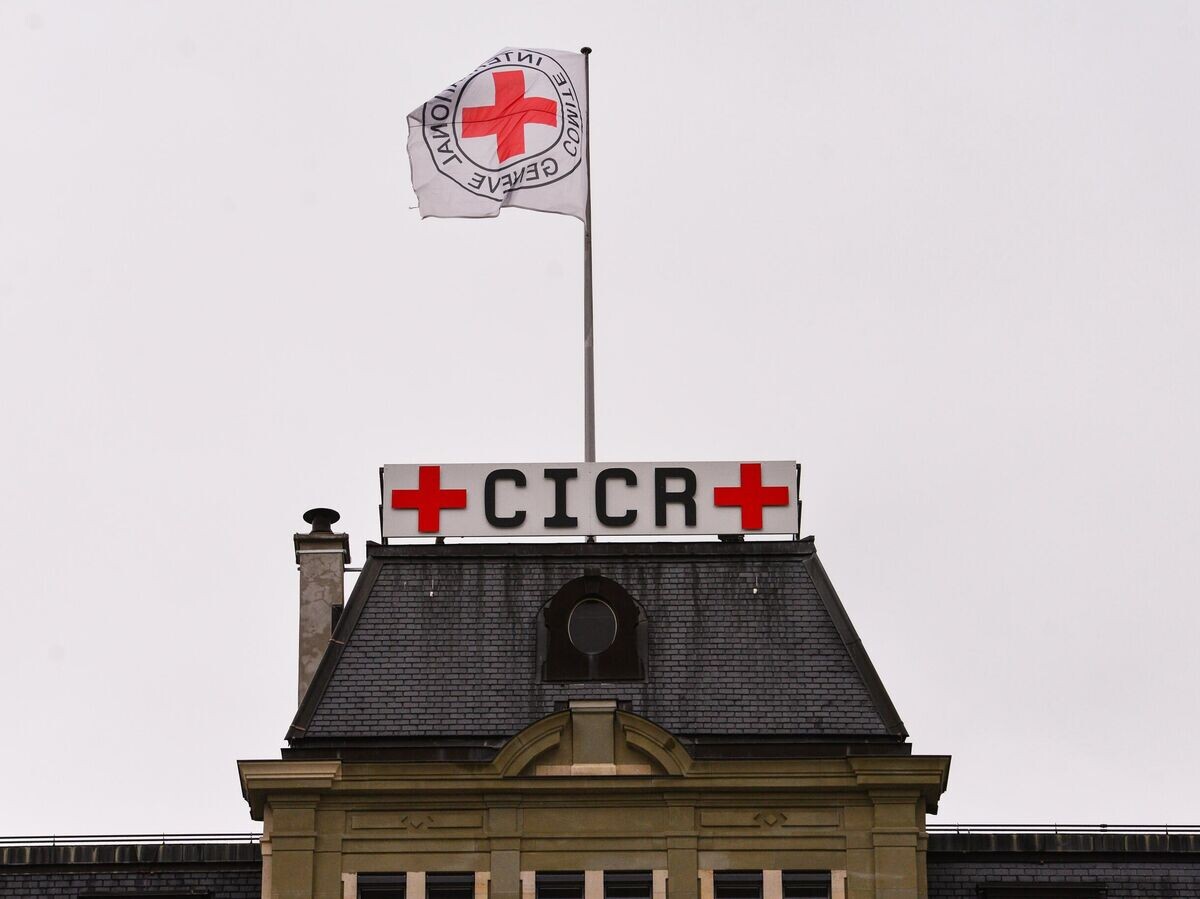    Флаг на здании Международного комитета Красного Креста (МККК) в Женеве | © РИА Новости / Алексей Витвицкий
