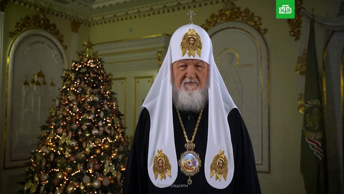    Патриарх Кирилл поздравил россиян с Рождеством Христовым