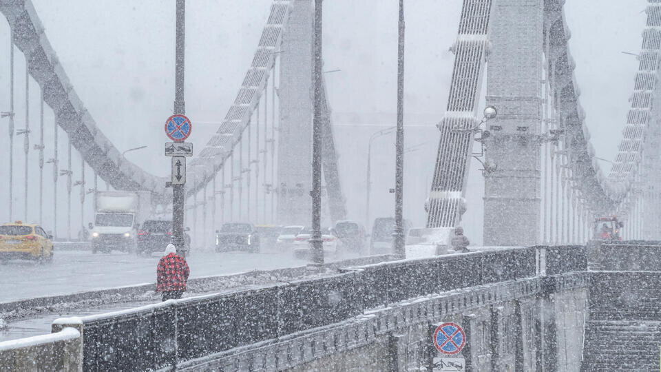     Москвичей предупредили о снежном армагеддоне ИЗВЕСТИЯ/Константин Кокошкин