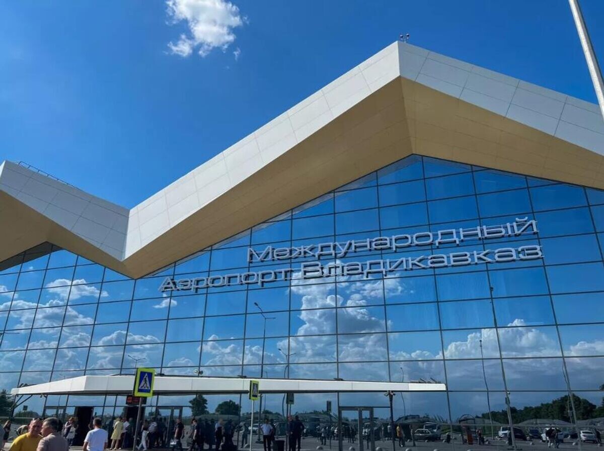    Международный аэропорт "Владикавказ" | © Sputnik / Мария Санакоева