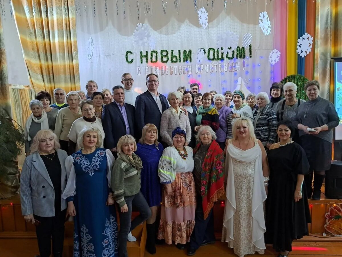 Традиция рождественских встреч клуба «Меридиан» в Казанской Арчаде родилась в 2023 году 